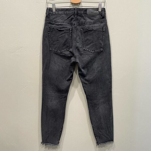 One Teaspoon High Waist Freebird Rigid Skinny Leg Jeans - Size: 27 - Picture 2 of 8